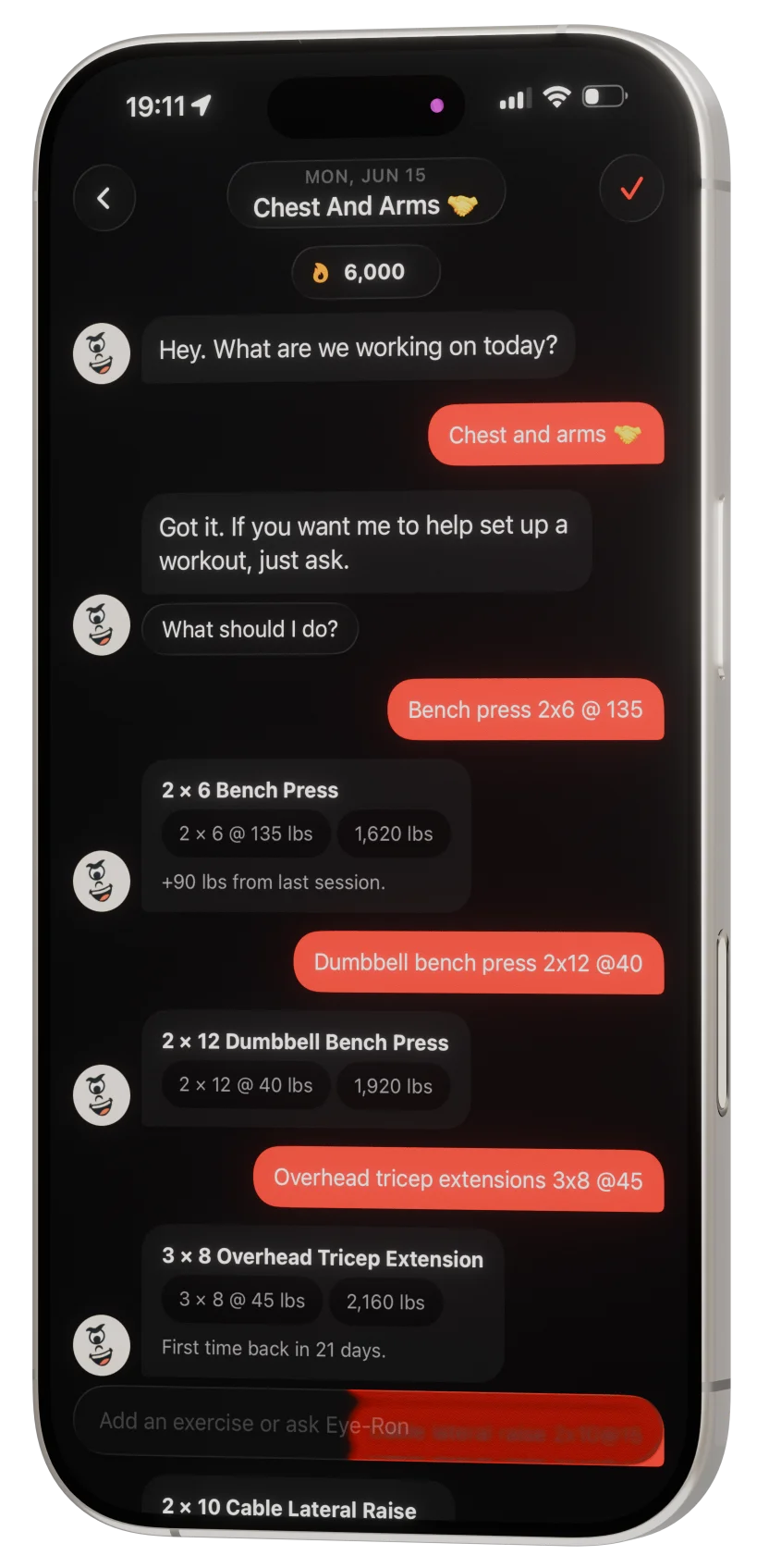 Pump Notebook on iPhone